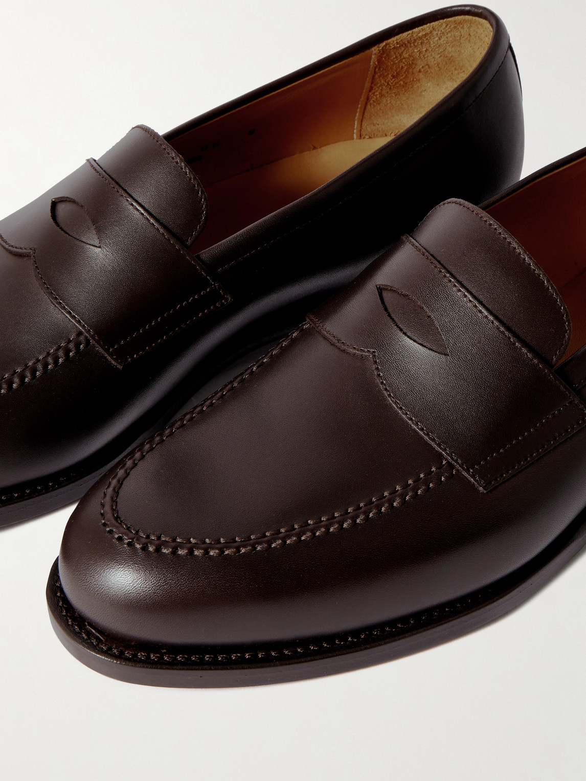 Leather Penny Loafers