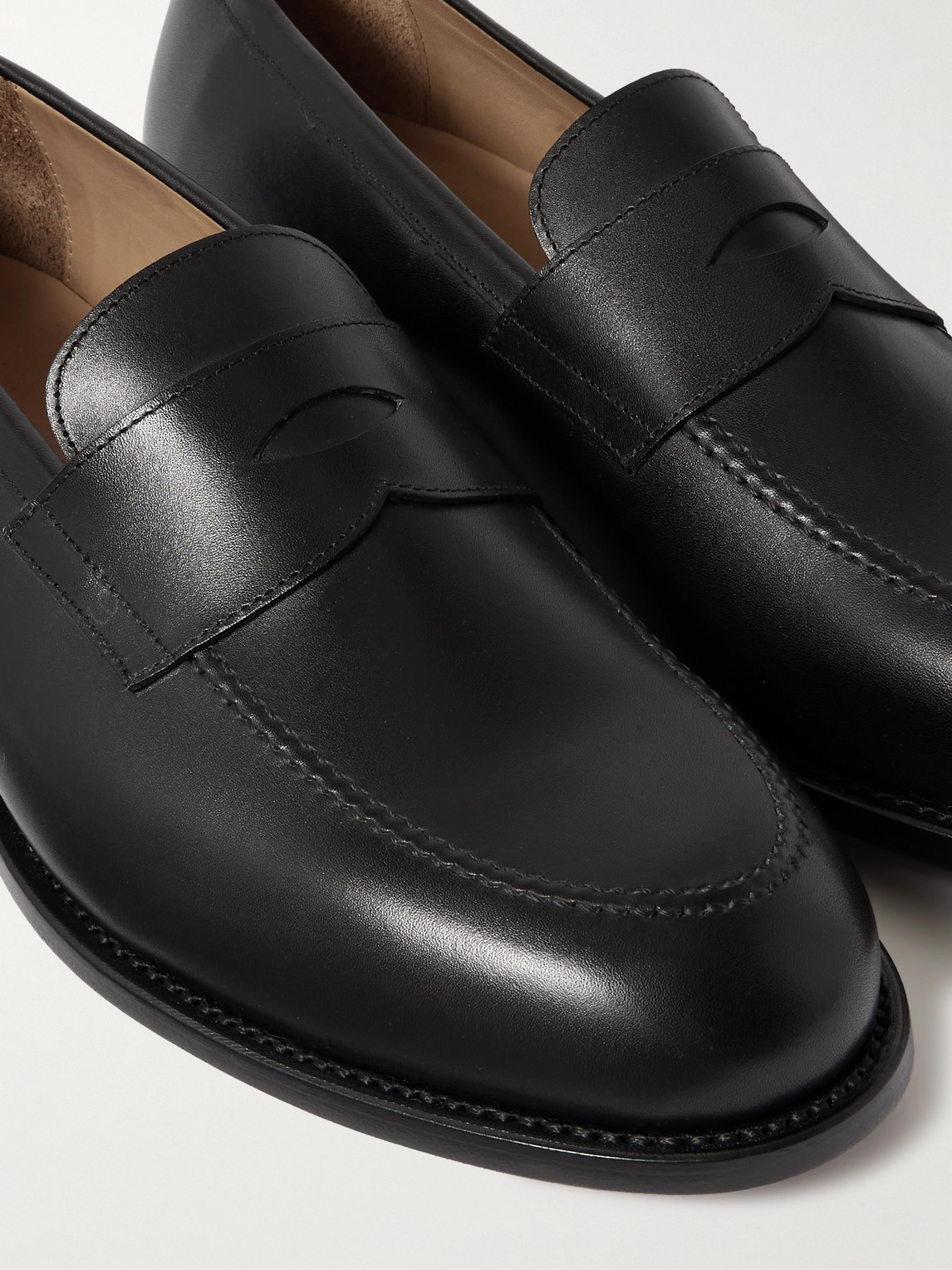 Leather Penny Loafers