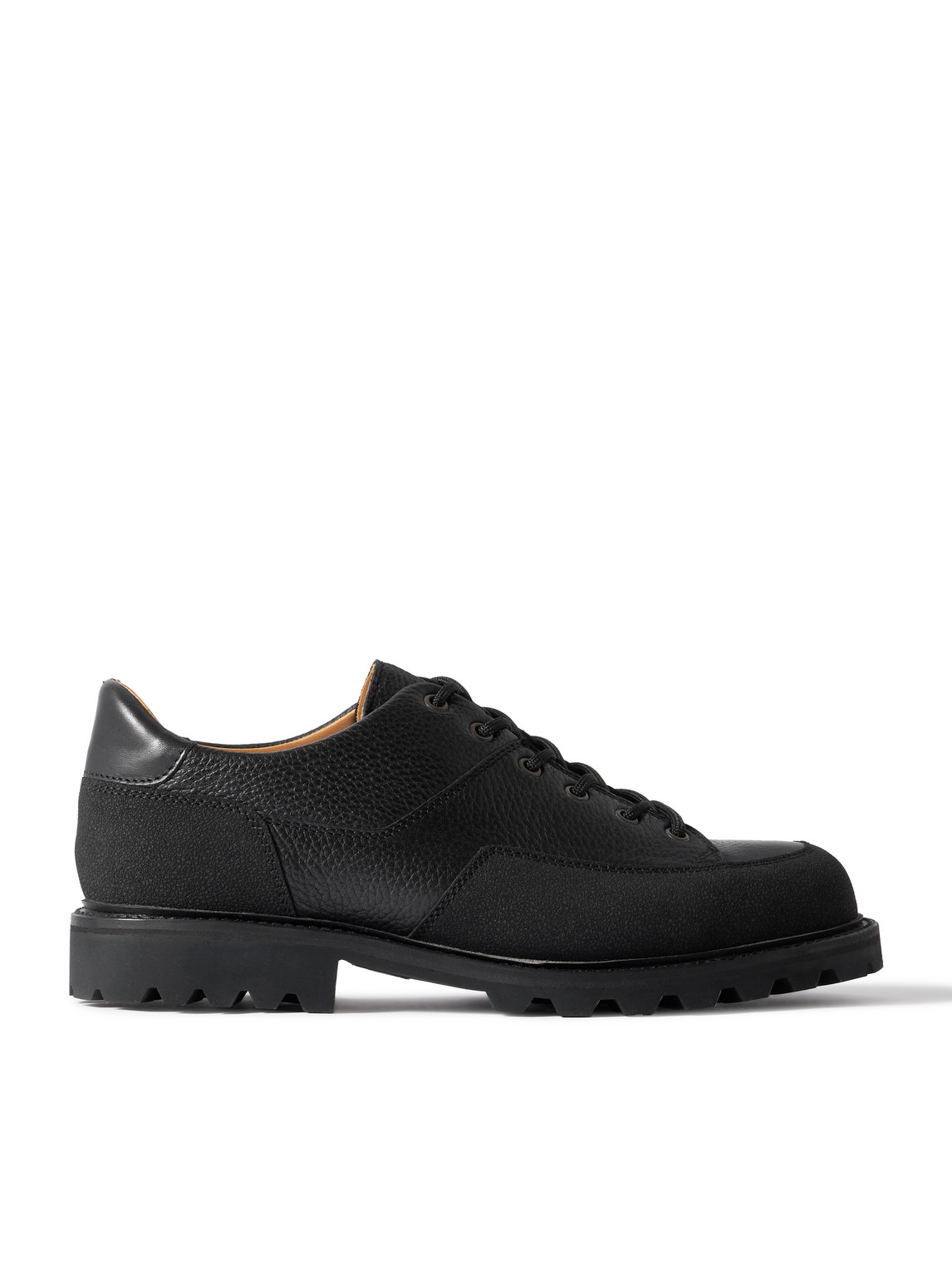 Morjas The Hybrid Hiker Full-grain Leather Boots In Black