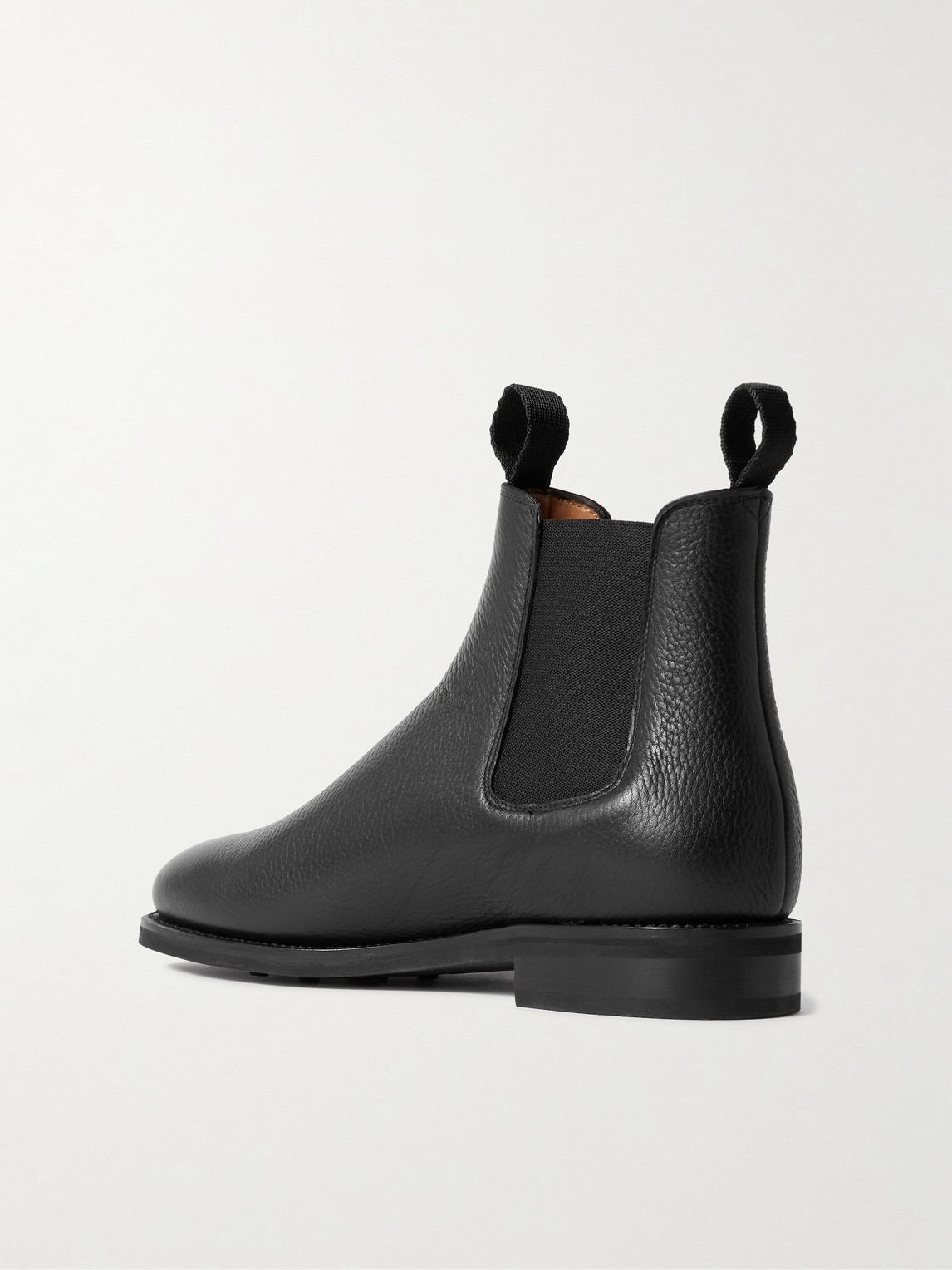 Morjas Full-grain Leather Chelsea Boots In Black