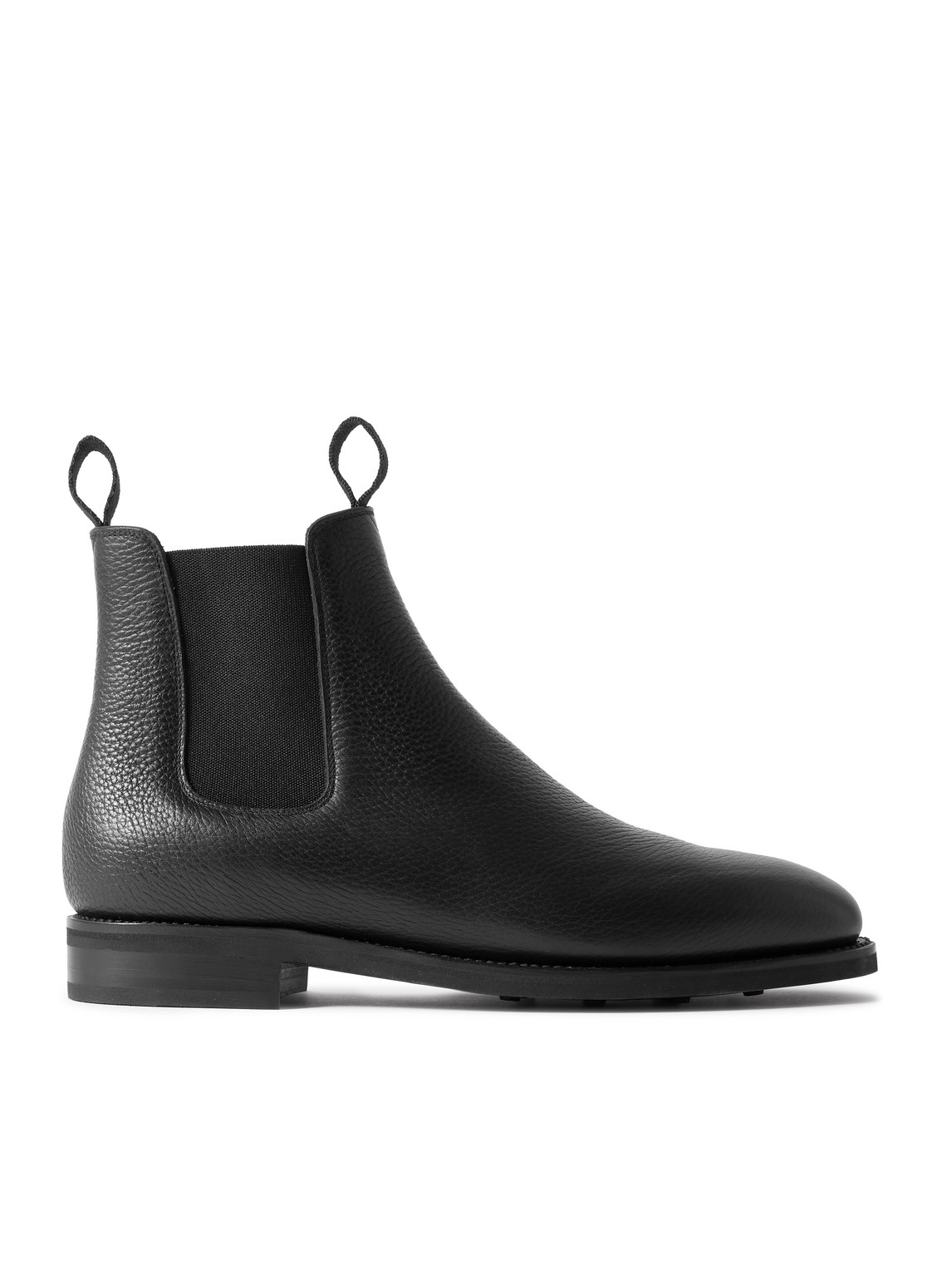 Morjas Full-grain Leather Chelsea Boots In Black