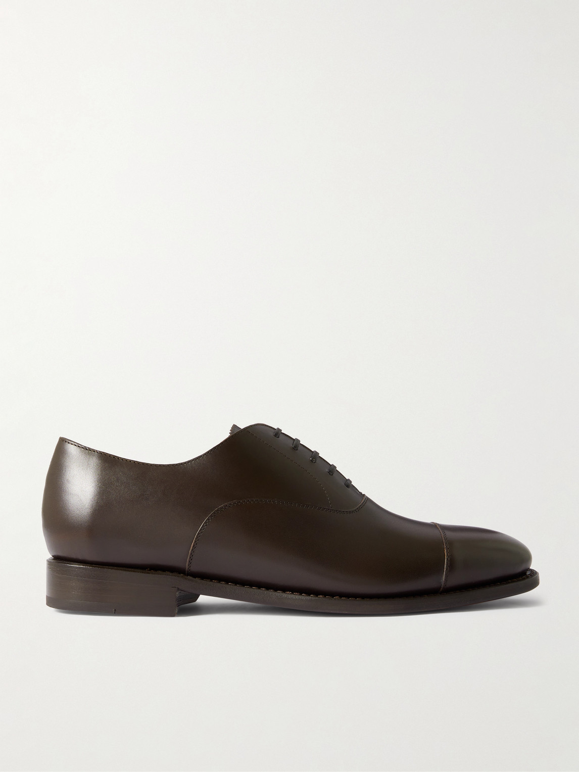 Morjas Leather Oxford Shoes In Brown