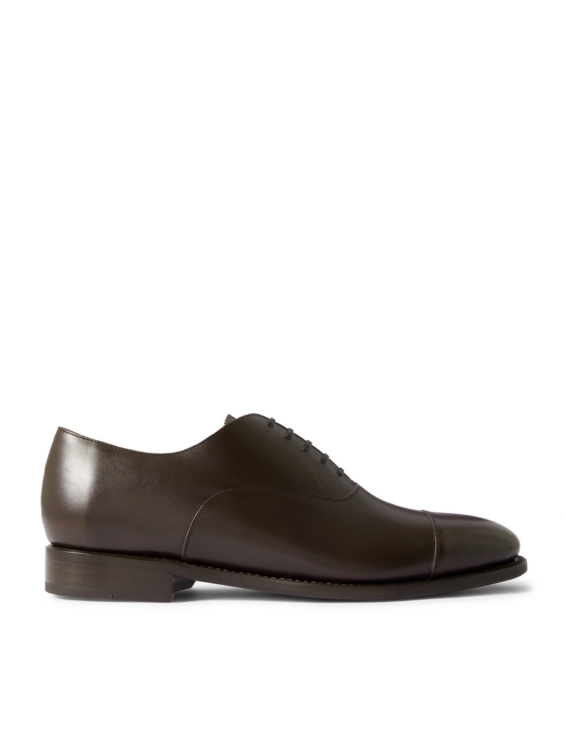 Morjas Leather Oxford Shoes In Brown