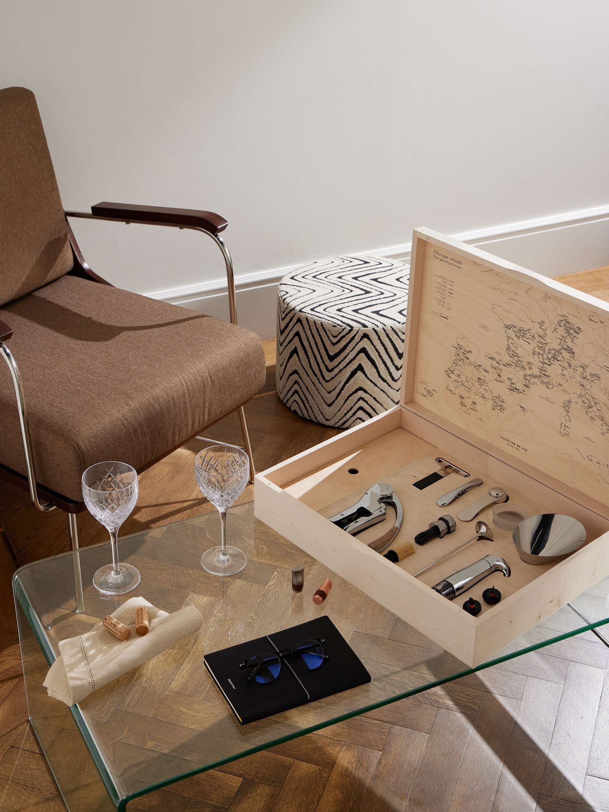 L'ATELIER DU VIN مجموعة أدوات النبيذ Oeno Box Connoisseur N°1
