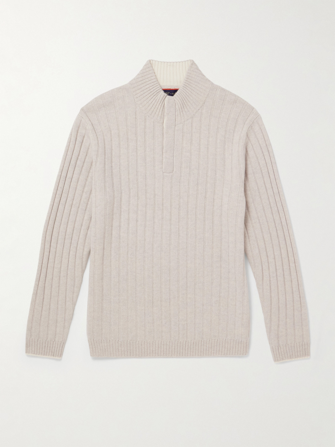 N.Peal N.Peal Cashmere Tucci Ribbed Organic Cashmere Rollneck Sweater - Men | Thumbnail 7 N.Peal N.Peal Cashmere Tucci Ribbed Organic Cashmere Rollneck Sweater - Men | Thumbnail 7
