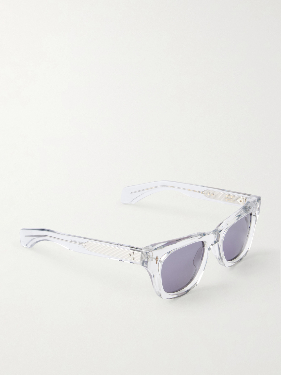  Jacques Marie Mage - Dealan Square-frame Acetate Sunglasses - Men - Silver 