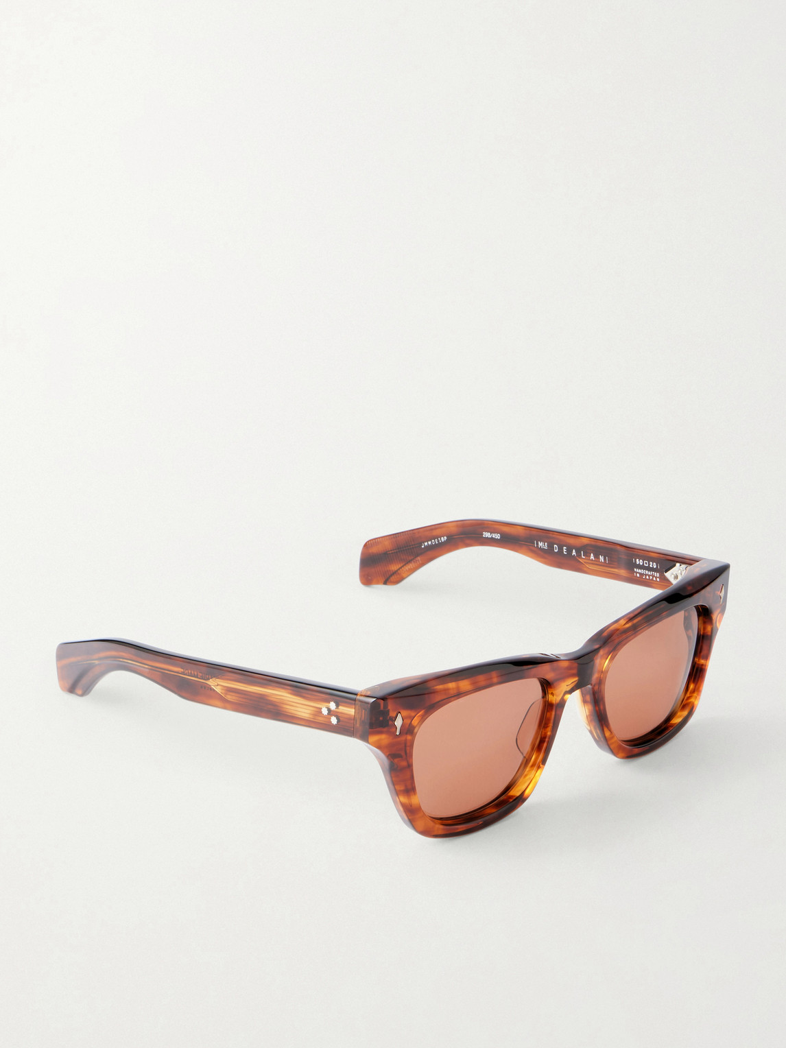  Jacques Marie Mage - Dealan Square-frame Acetate Sunglasses - Men - Brown 