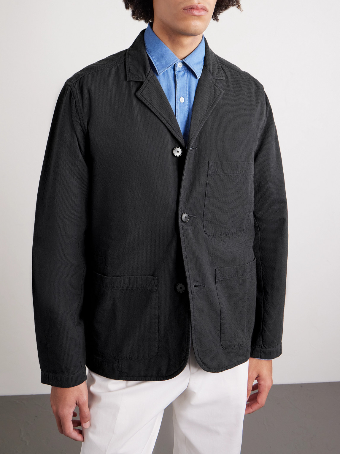  Folk - Cotton Blazer - Men - Black - S 