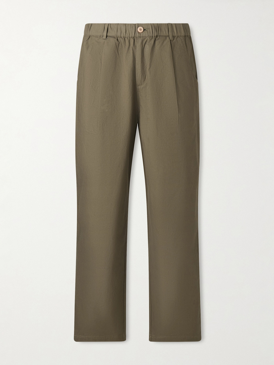 Folk Straight-Leg Cotton-Blend Ripstop Trousers UK/US 36