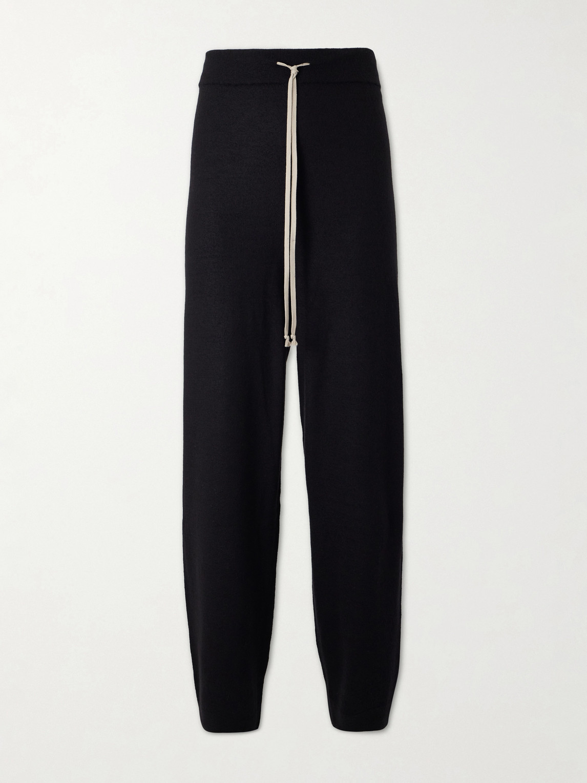 Rick Owens Tapered Boiled-Cashmere Sweatpants - Men