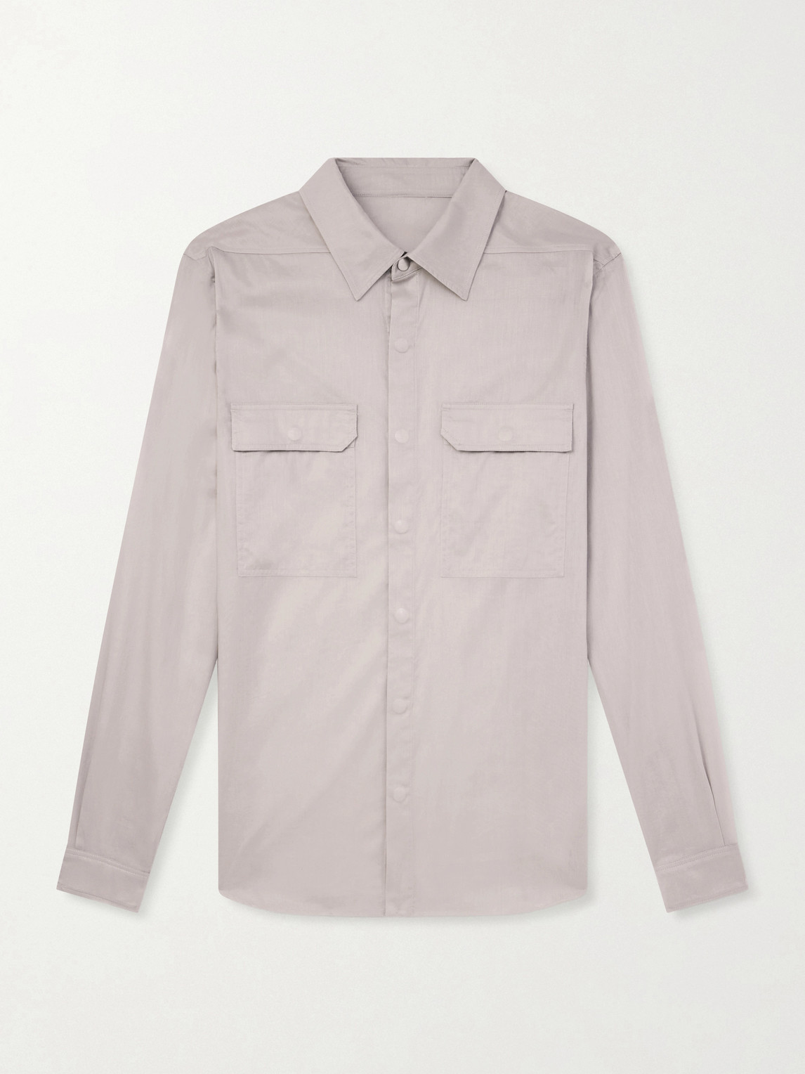 Rick Owens Organic Cotton-Voile Shirt IT 48