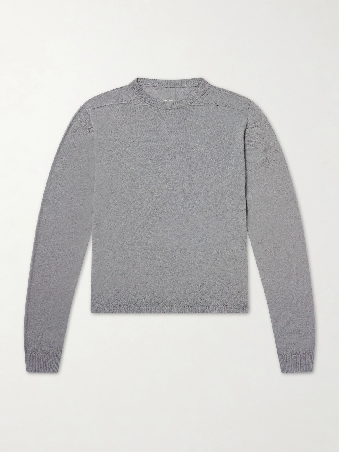 Rick Owens Slim-Fit Boiled Cashmere Sweater - Men