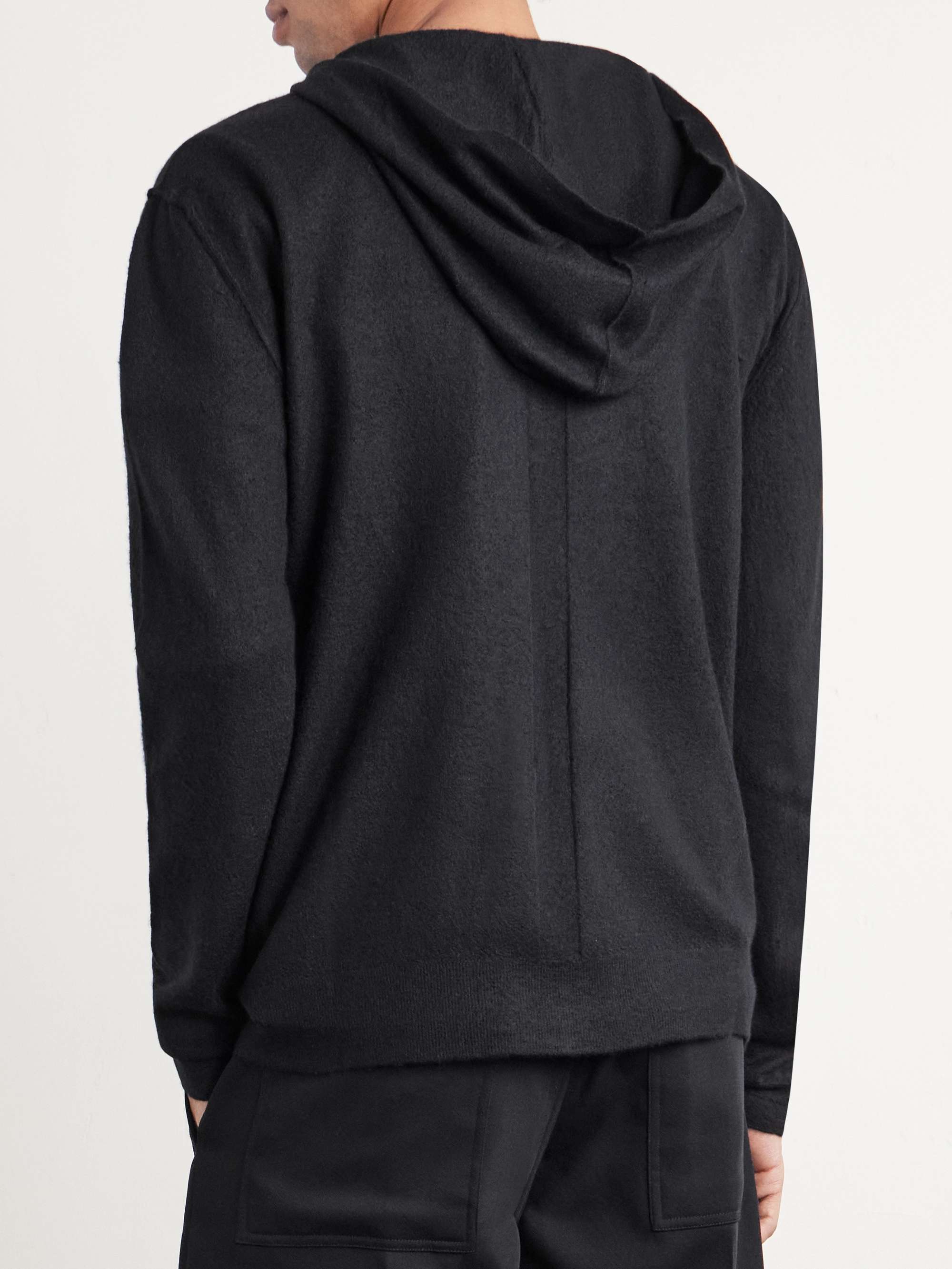 RICK OWENS Boiled-Cashmere Zip-Up Hoodie for Men | MR PORTER