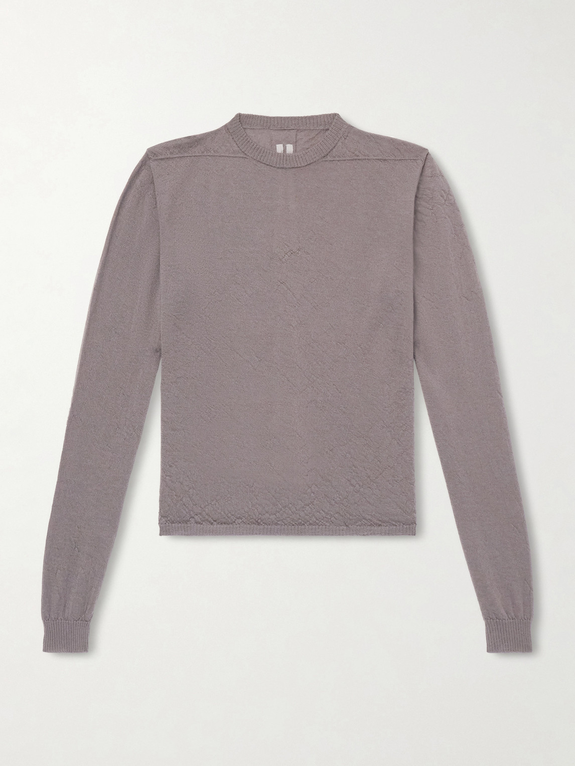 Rick Owens Slim-Fit Boiled Cashmere Sweater - Men