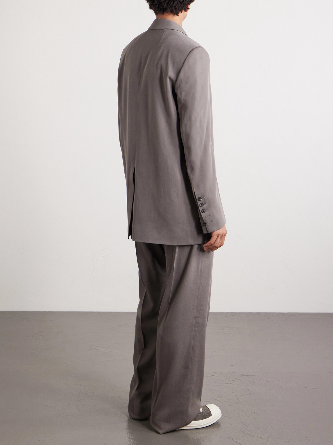  Rick Owens - Wool Blazer - Men - Gray - It 46 