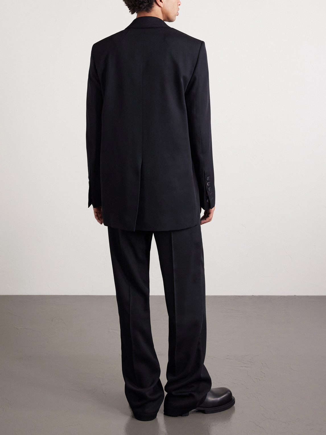  Rick Owens - Wool Blazer - Men - Black - It 50 