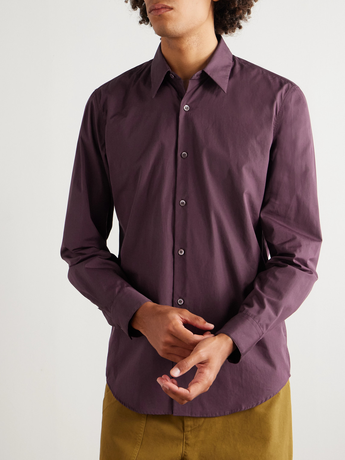 Cotton-Poplin Shirt