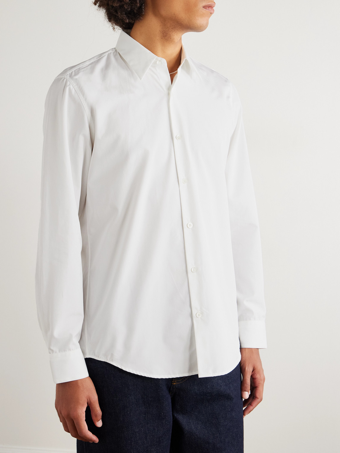 Cotton-Poplin Shirt