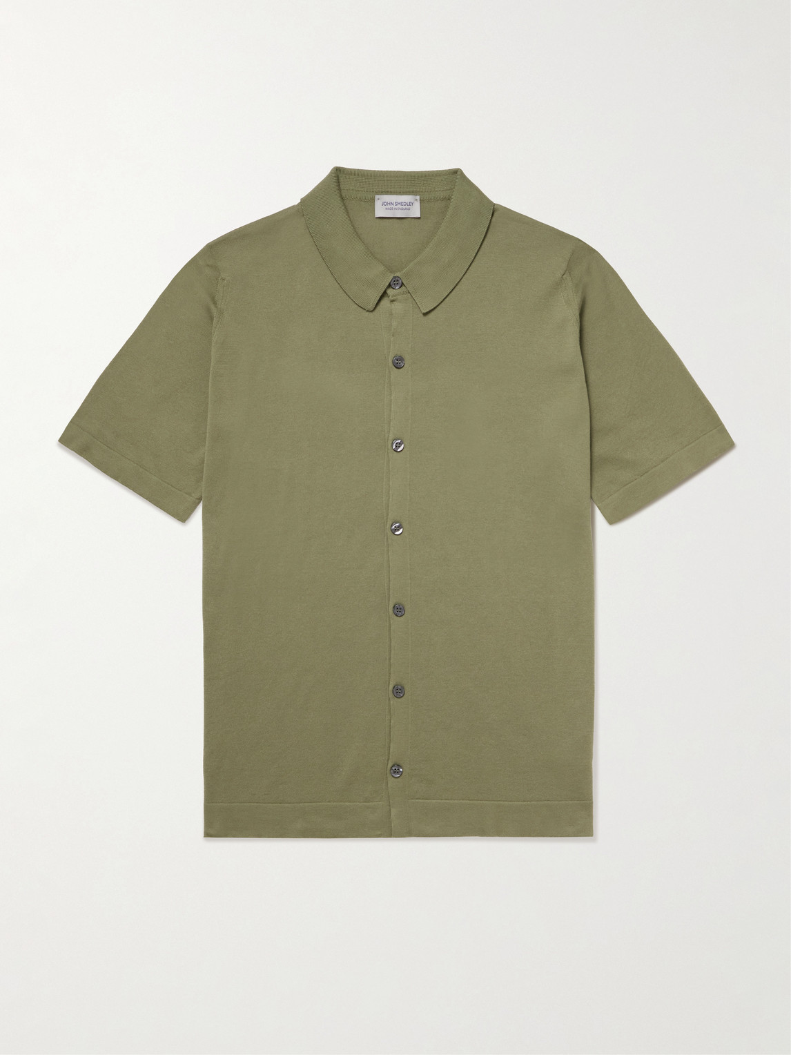 John Smedley Folke ea Island Cotton hirt - Men