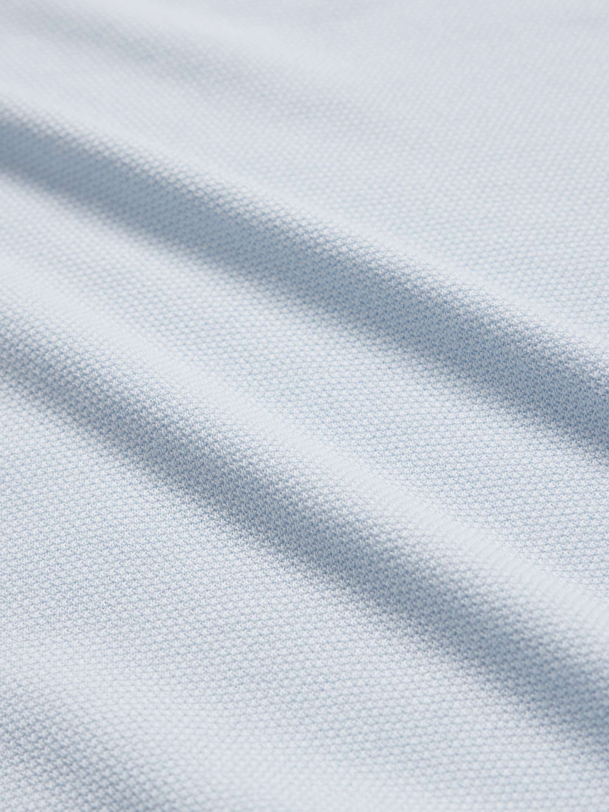 JOHN SMEDLEY Roth Slim-Fit Sea Island Cotton-Piqué Polo Shirt