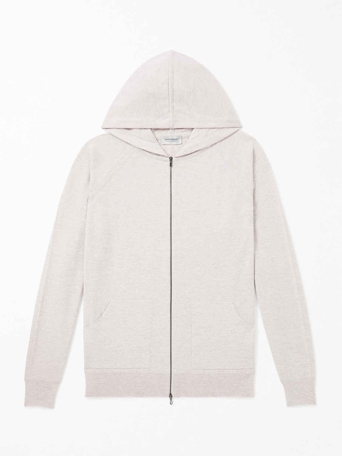John Smedley Carty Merino Wool Zip-Up Hoodie - Men
