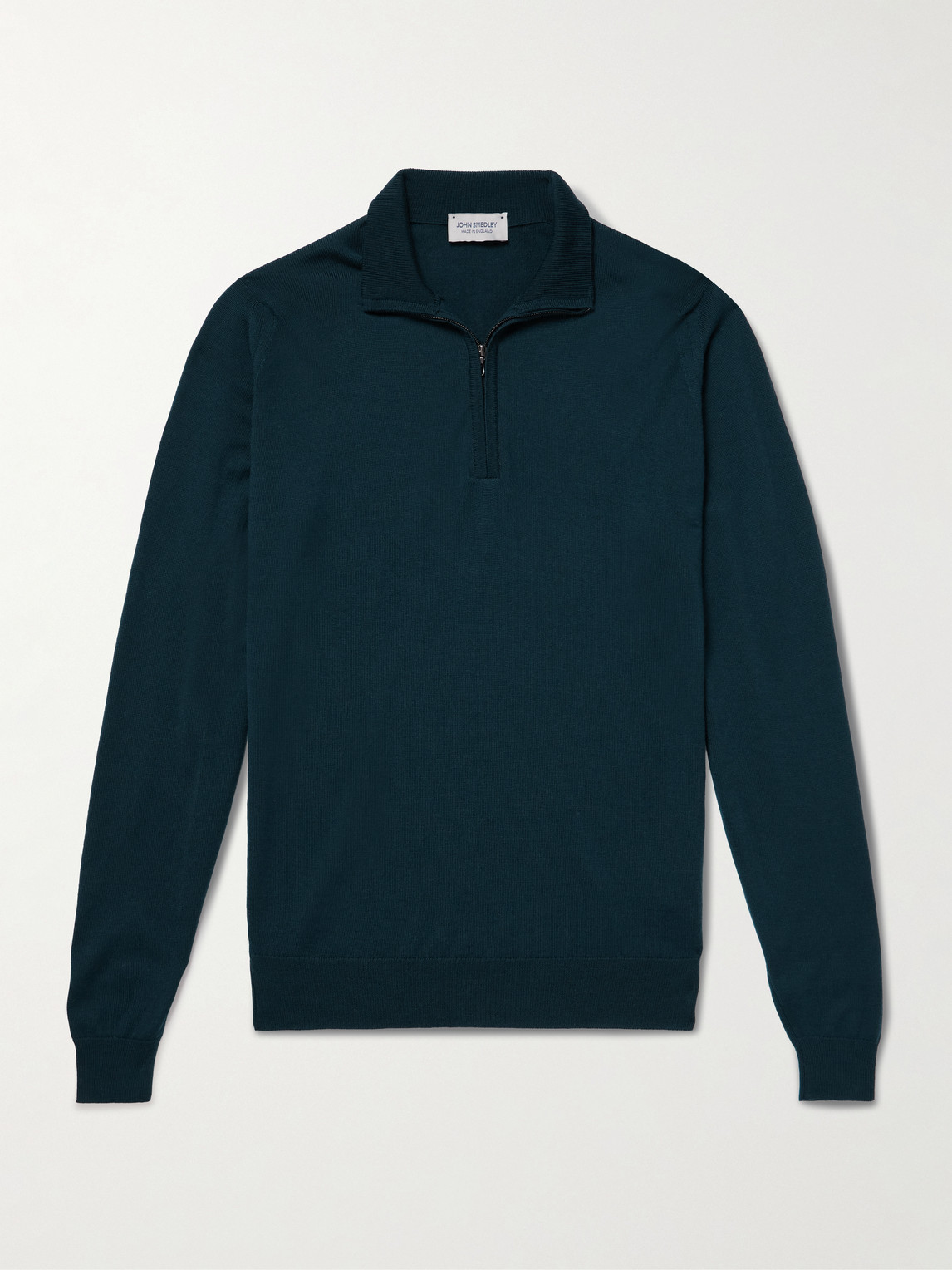 John Smedley Tapton lim-Fit Merino Wool Half-Zip weater - Men