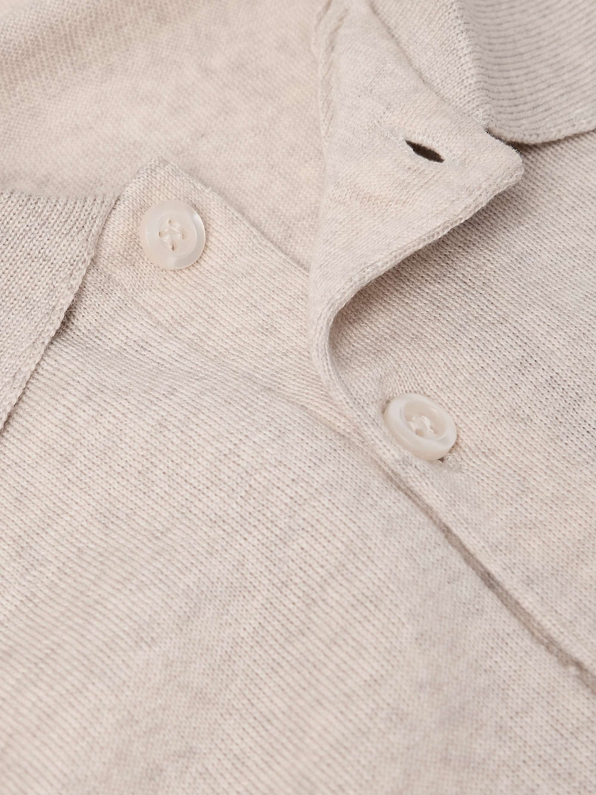 JOHN SMEDLEY Belper Slim-Fit Merino Wool Polo Shirt