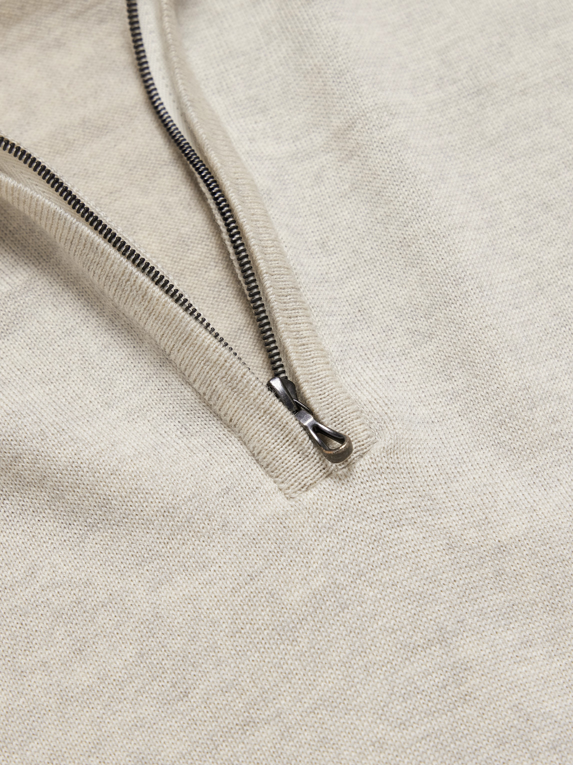 Tapton Slim-Fit Merino Wool Half-Zip Sweater