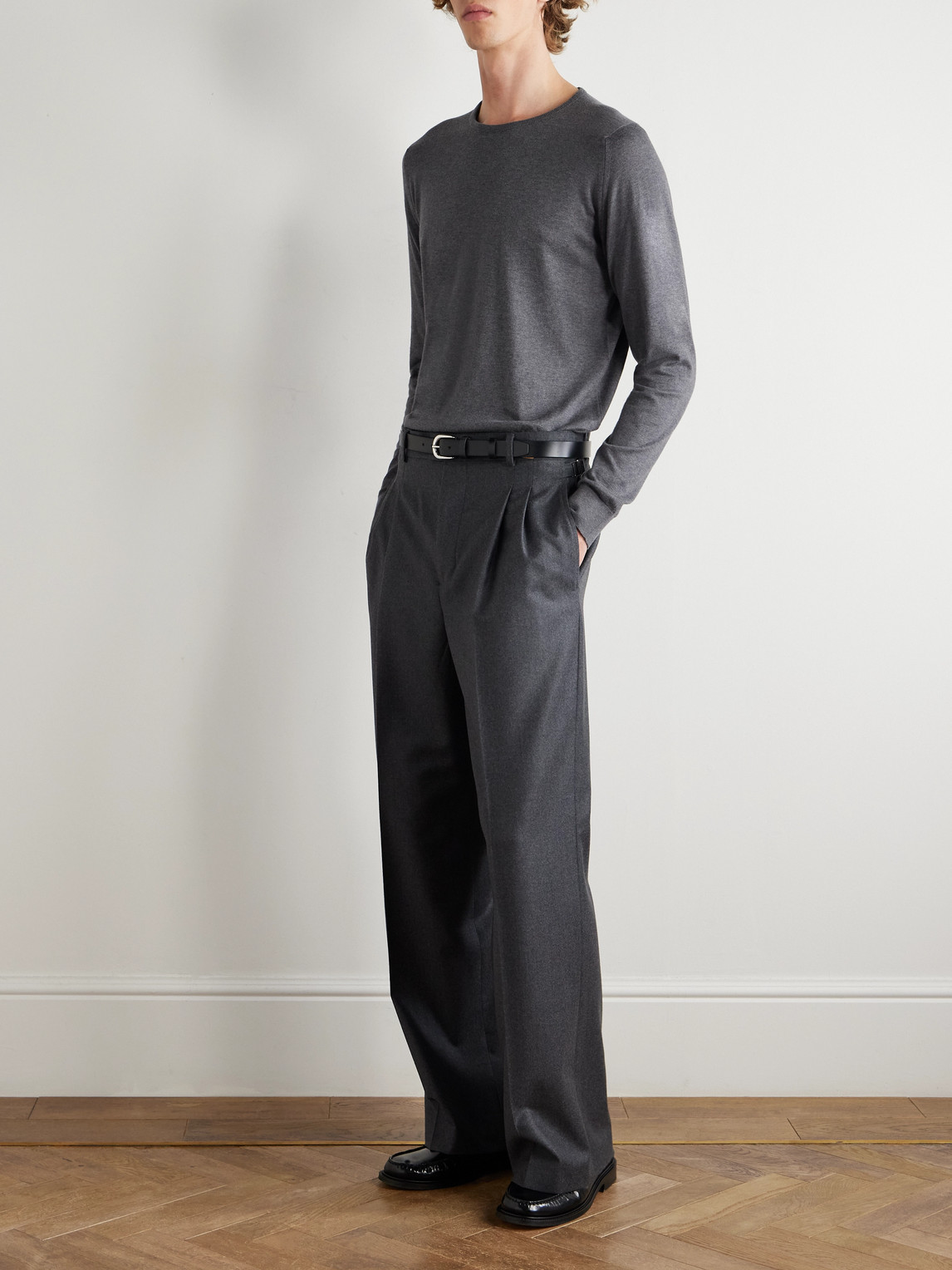 Hatfield Sea Island Cotton Sweater
