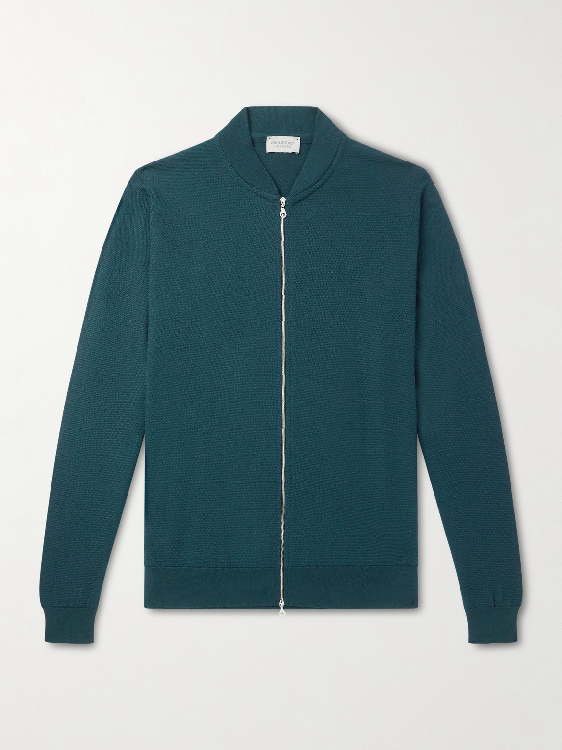 John Smedley 16.ingular Merino Wool Zip-Up Cardigan - Men