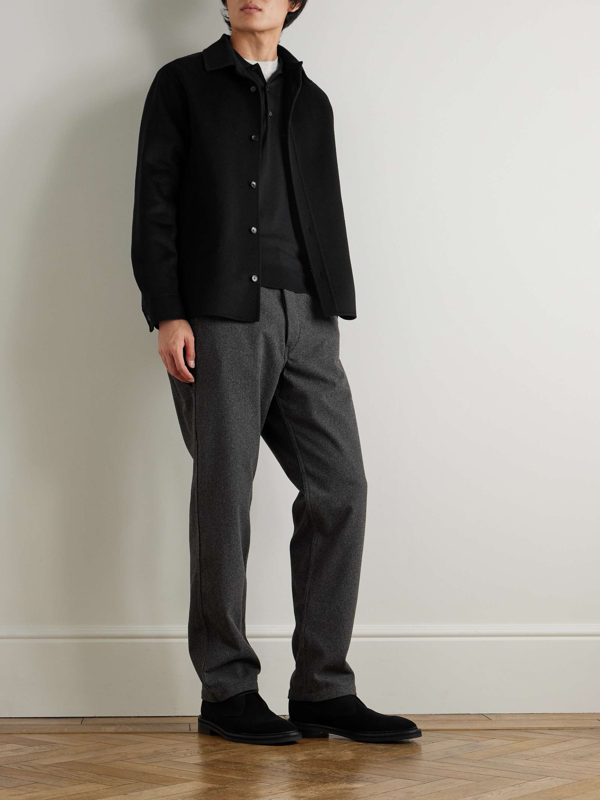 JOHN SMEDLEY Polo slim-fit in lana merino Belper