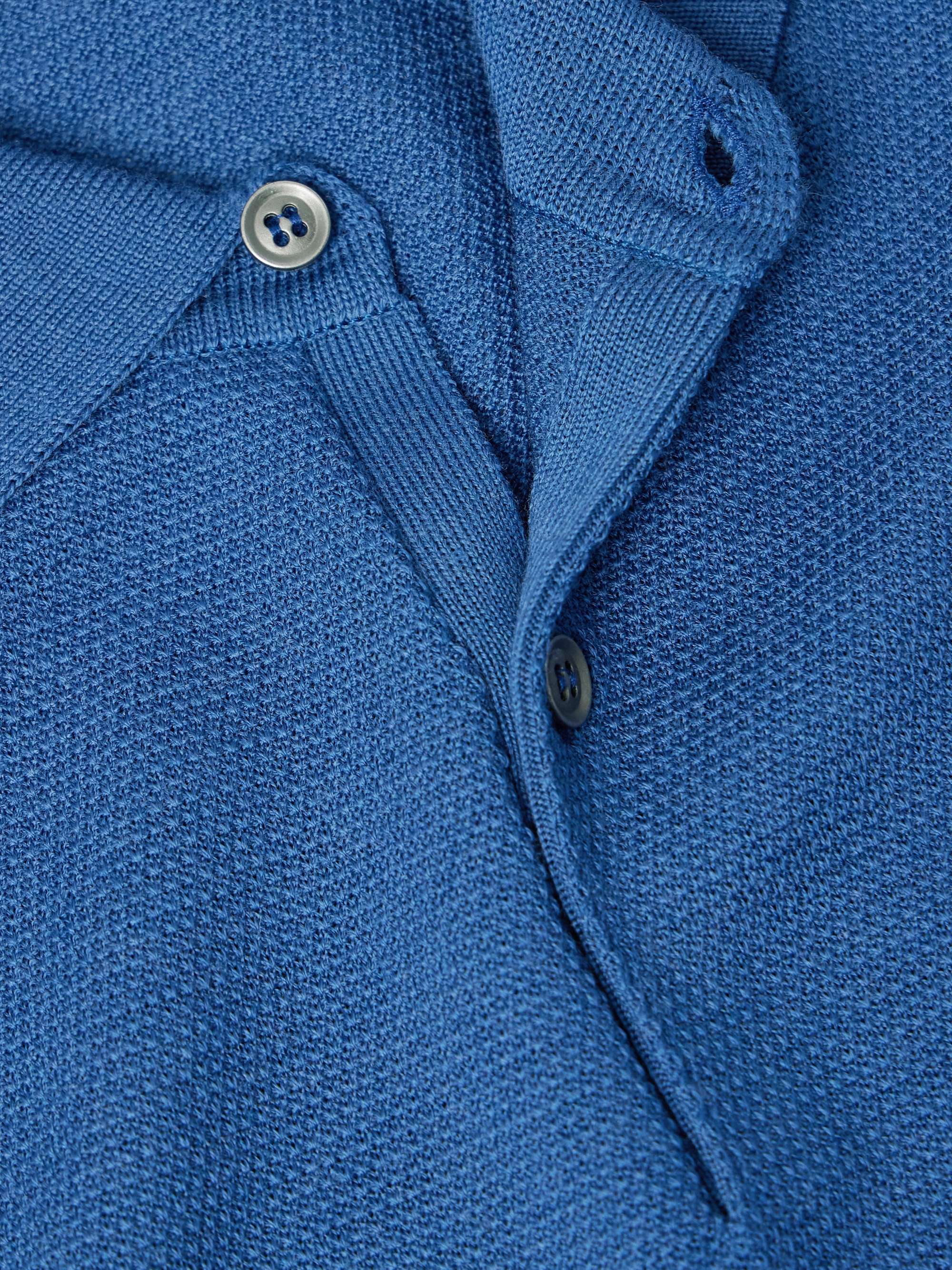 JOHN SMEDLEY كنزة بولو من الصوف