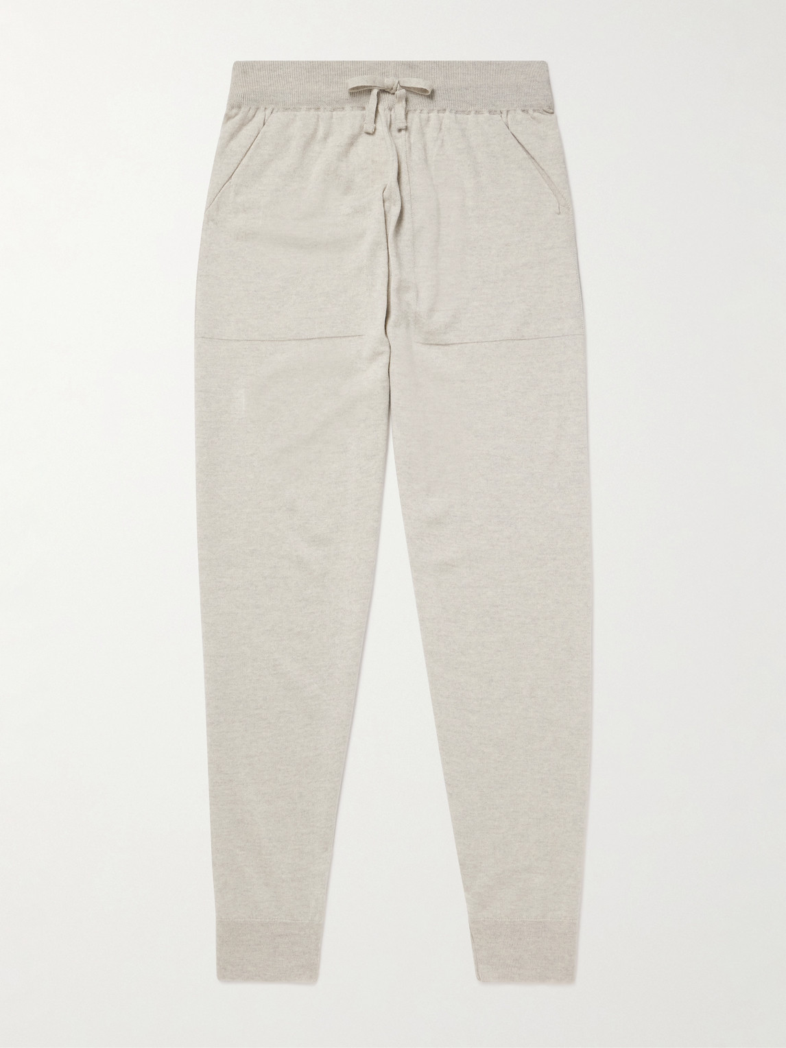 John Smedley Henning Tapered Merino Wool weatpants - Men