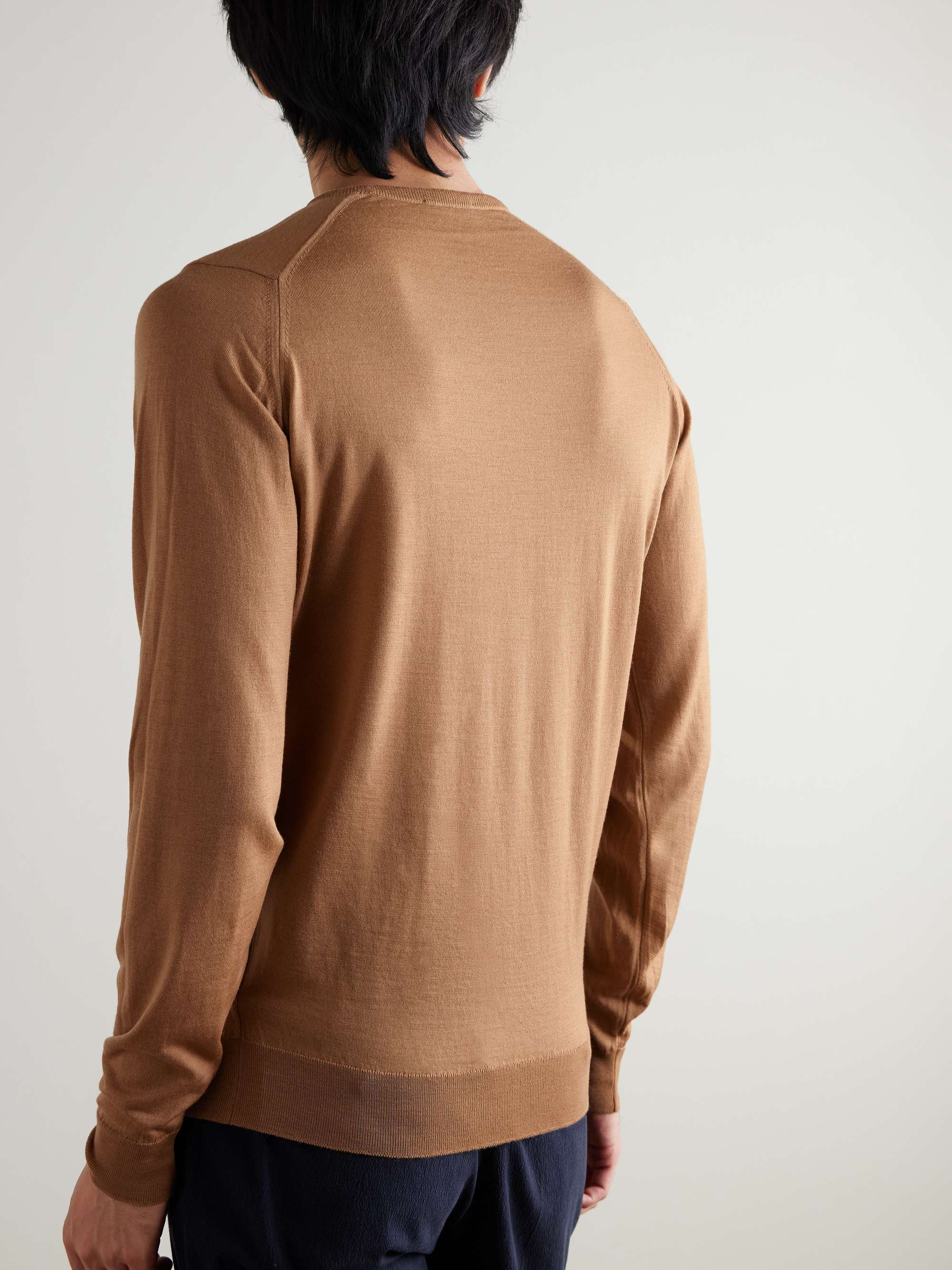 JOHN SMEDLEY Slim-Fit Merino Wool Sweater