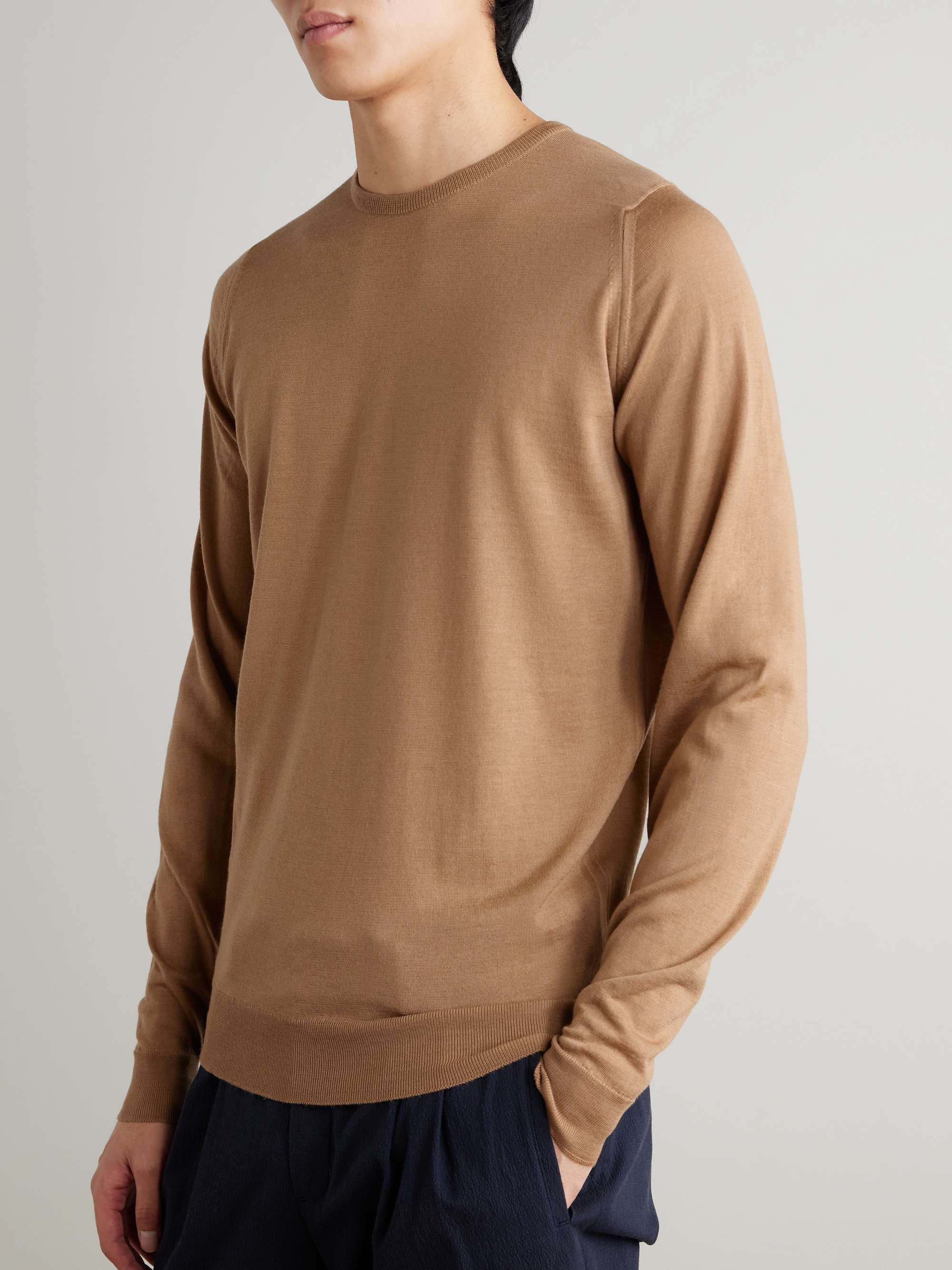 JOHN SMEDLEY Slim-Fit Merino Wool Sweater