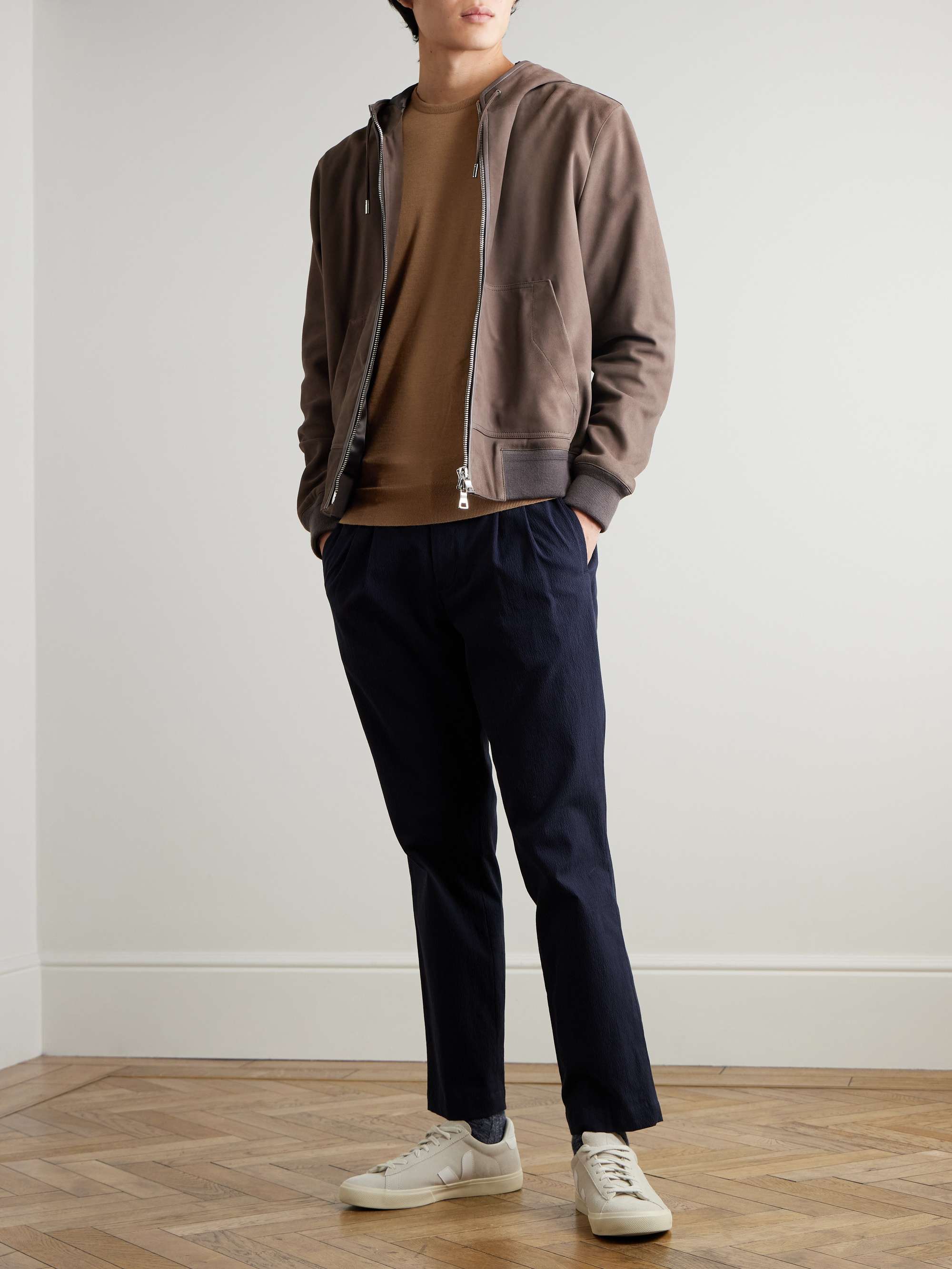 JOHN SMEDLEY Slim-Fit Merino Wool Sweater