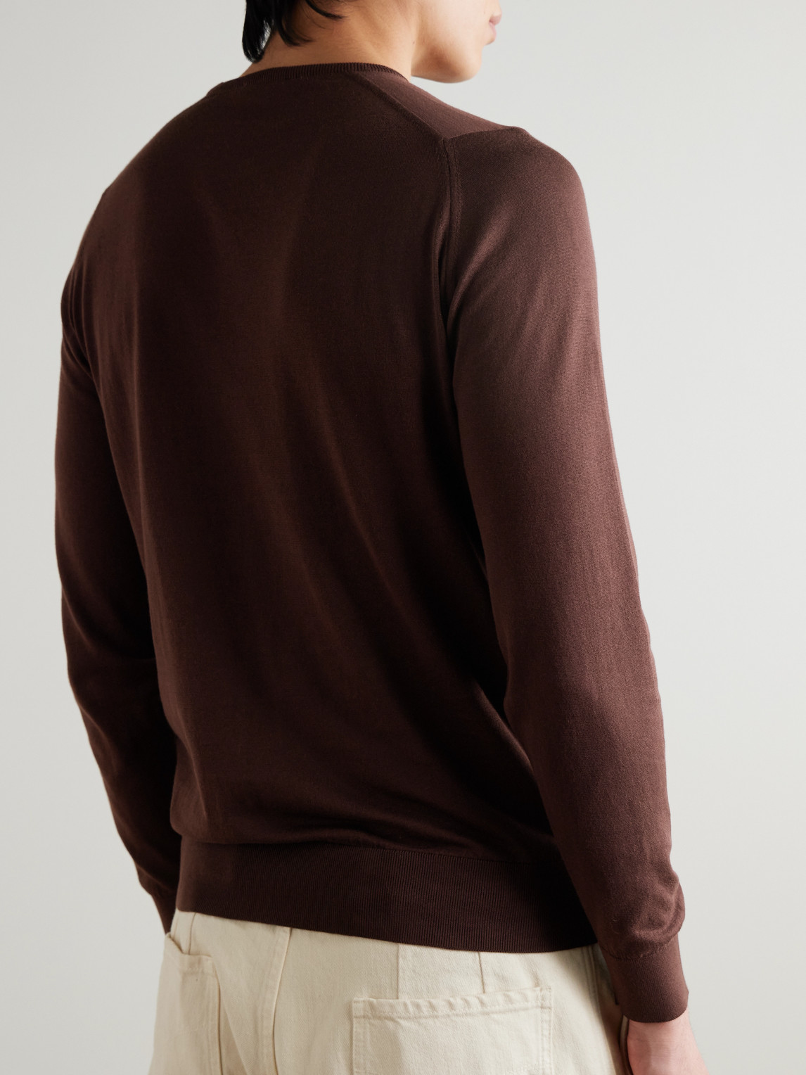 Hatfield Slim-Fit Sea Island Cotton Sweater