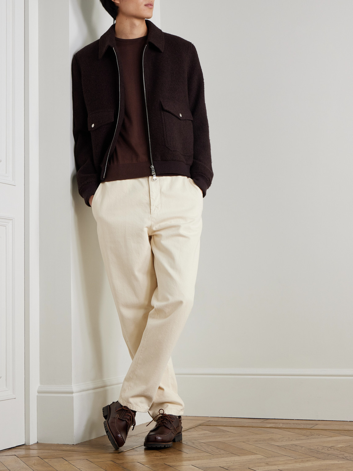Hatfield Slim-Fit Sea Island Cotton Sweater