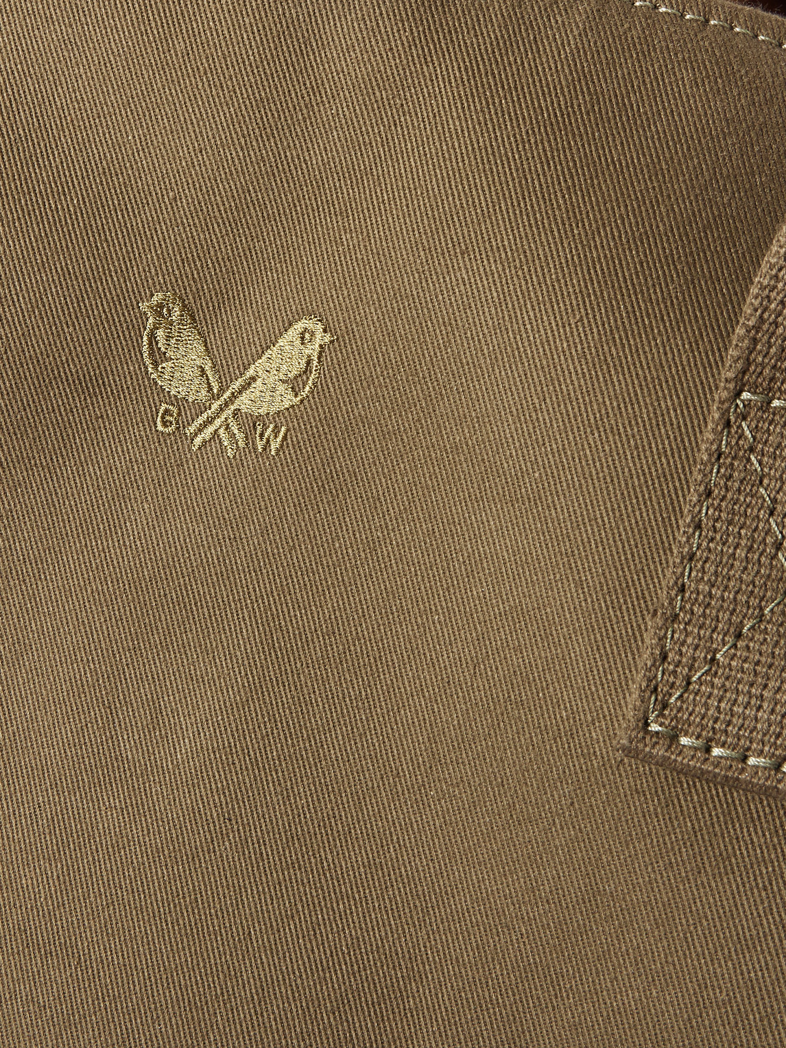 Bennett Winch Leather-trimmed Cotton-canvas Suit Carrier And Holdall In Green