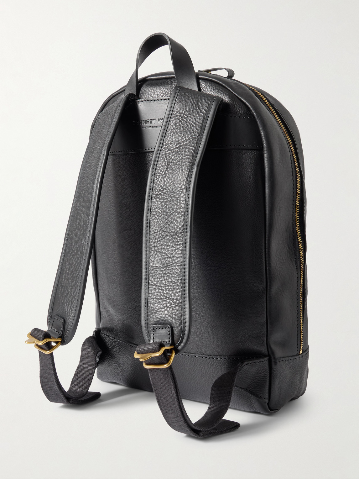 Bennett Winch Leather Backpack In Black