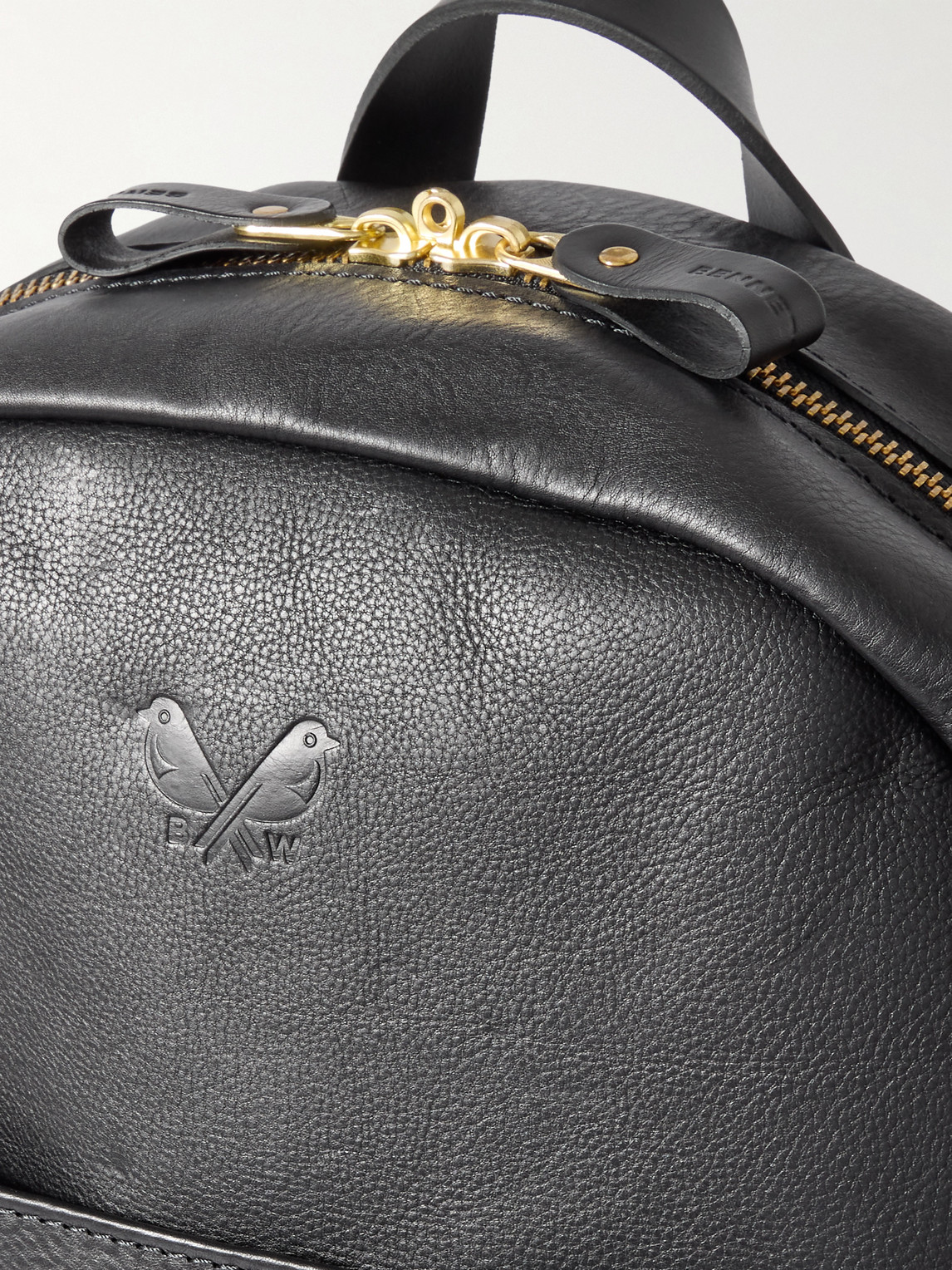 Bennett Winch Leather Backpack In Black