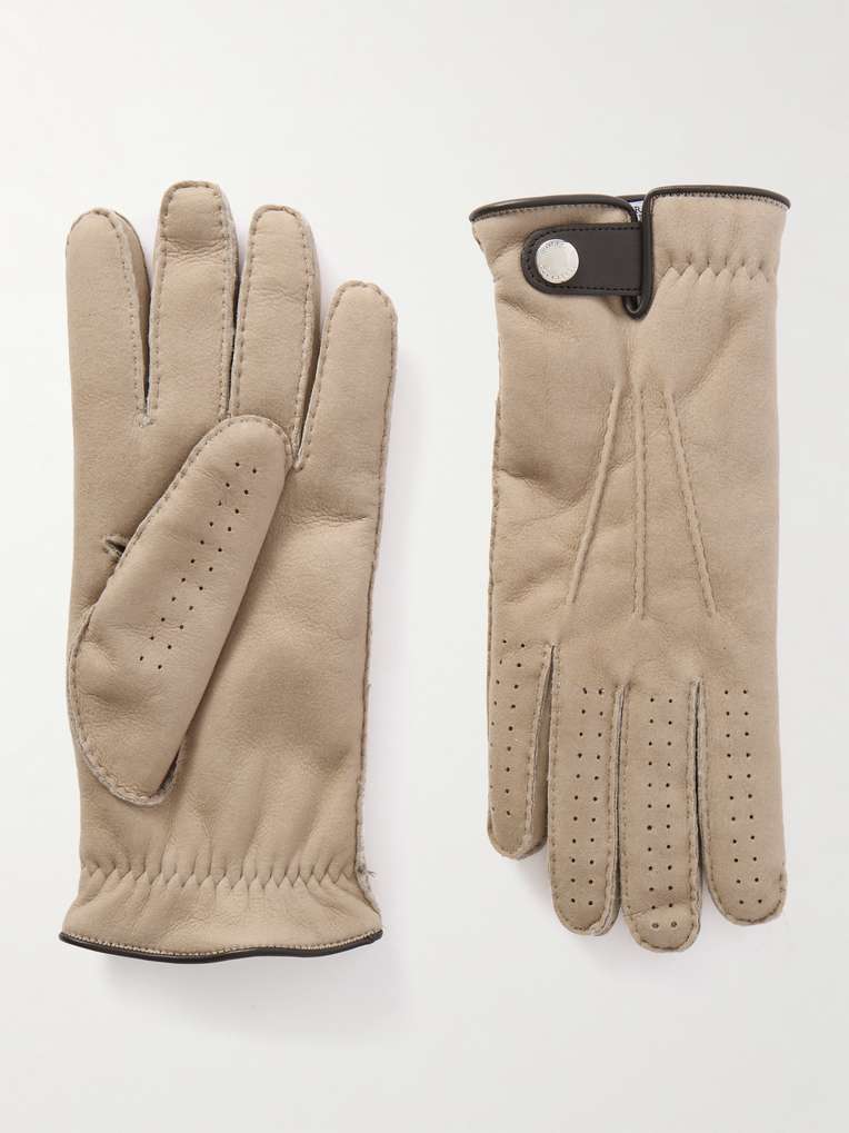 Brunello Cucinelli — Leather Gloves