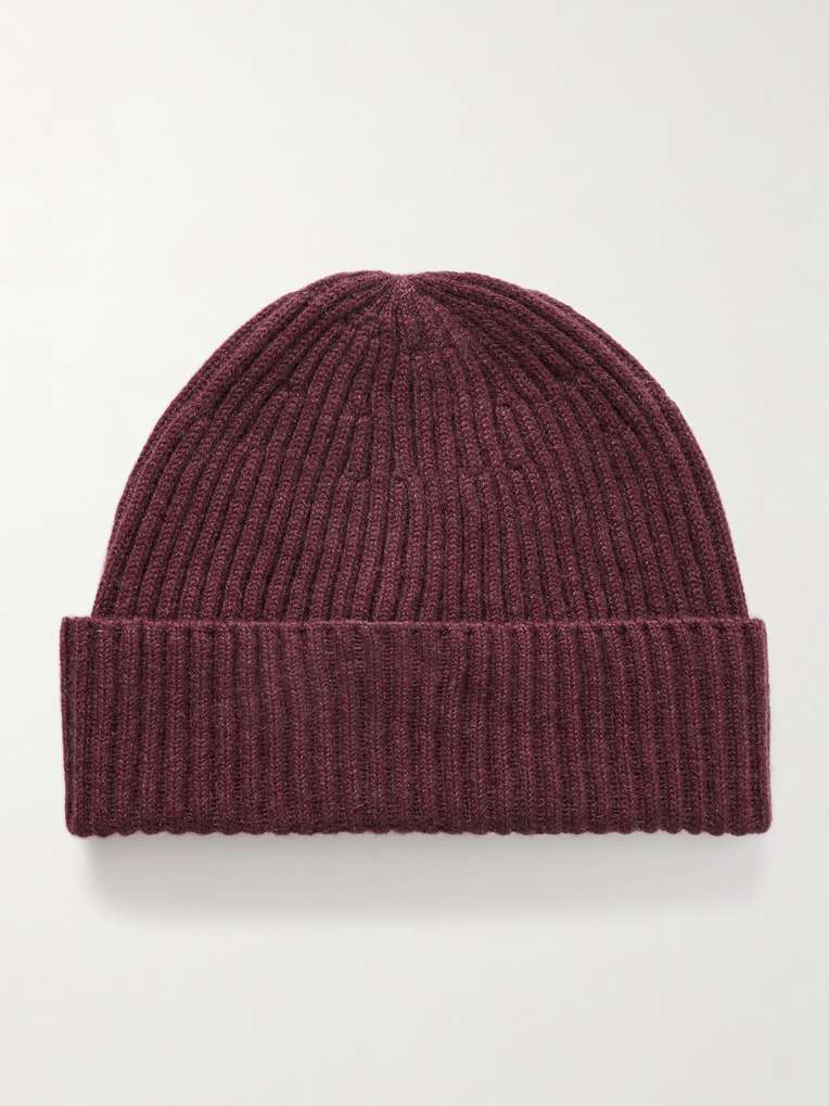 Brunello Cucinelli — Ribbed Cashmere Beanie