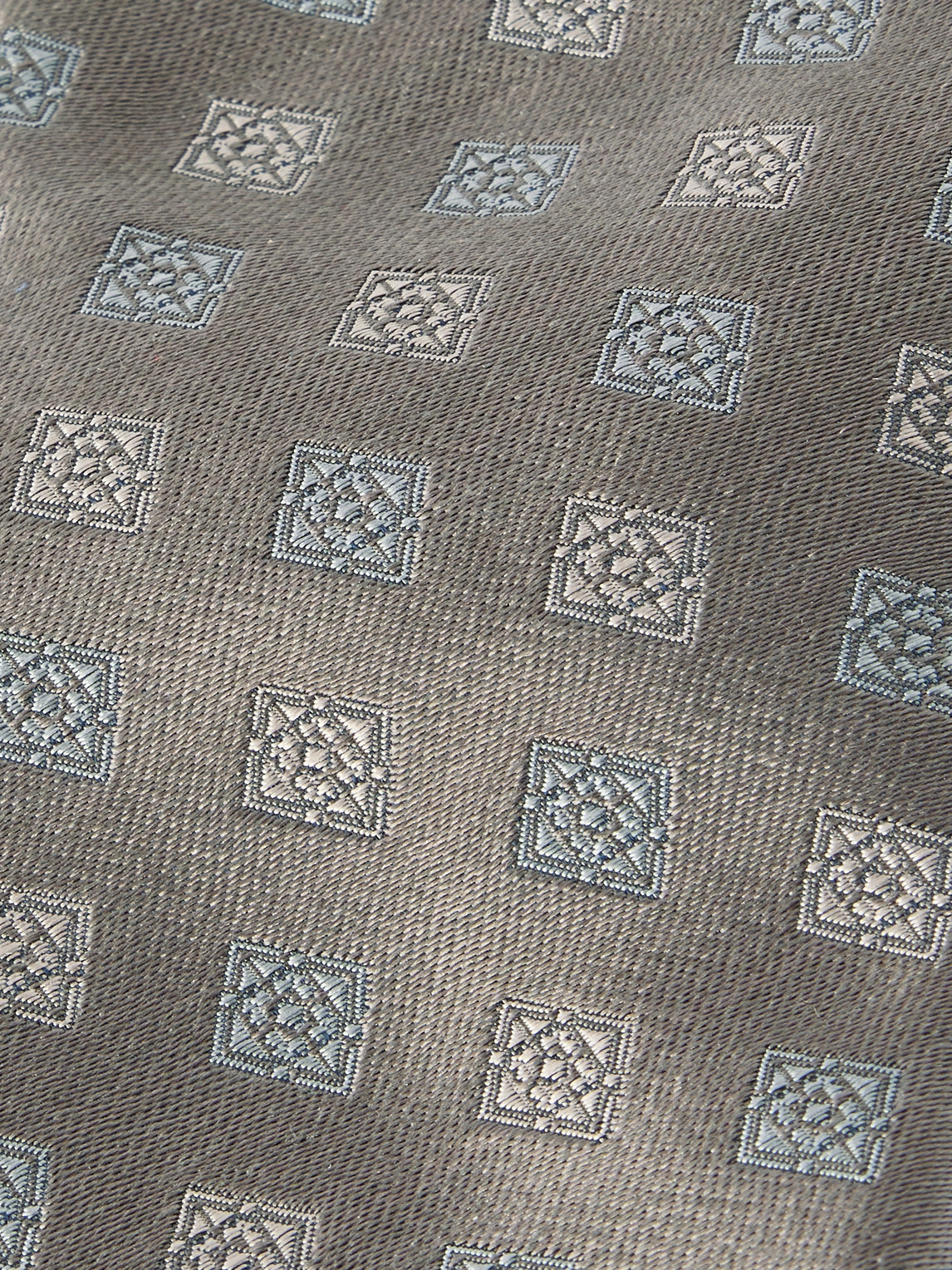 Brunello Cucinelli 8cm Silk-jacquard Tie In Gray
