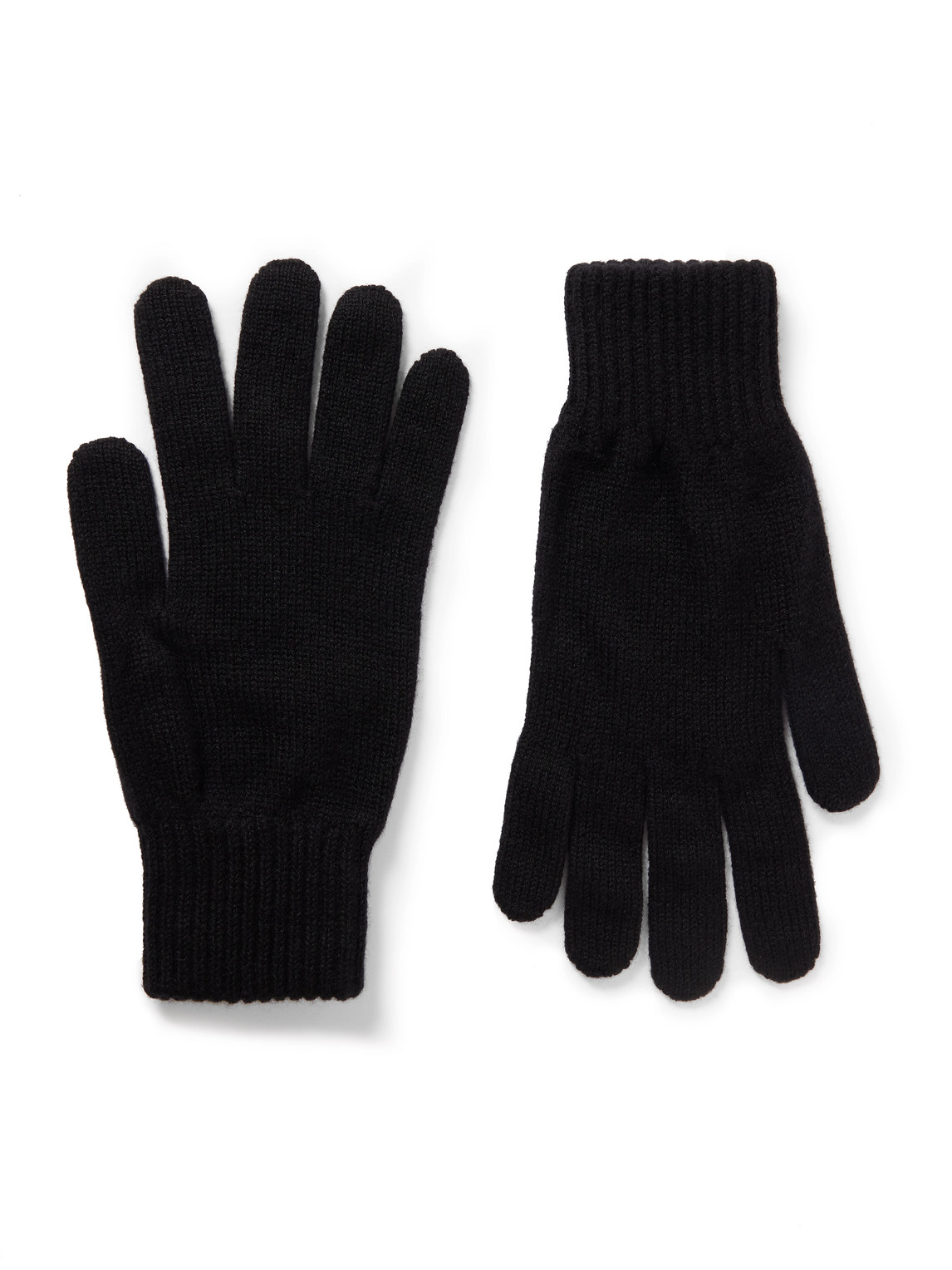 Johnstons Of Elgin Cashmere Gloves In Black