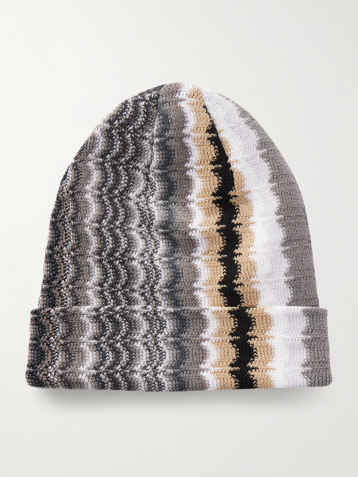 Striped Wool Beanie