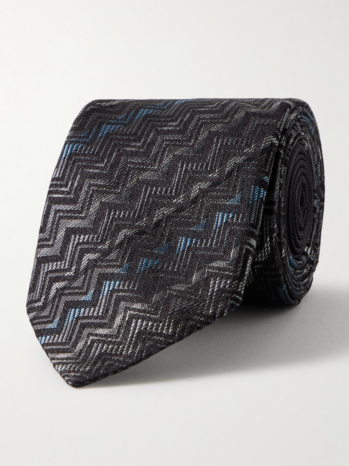 7cm Silk-Jacquard Tie