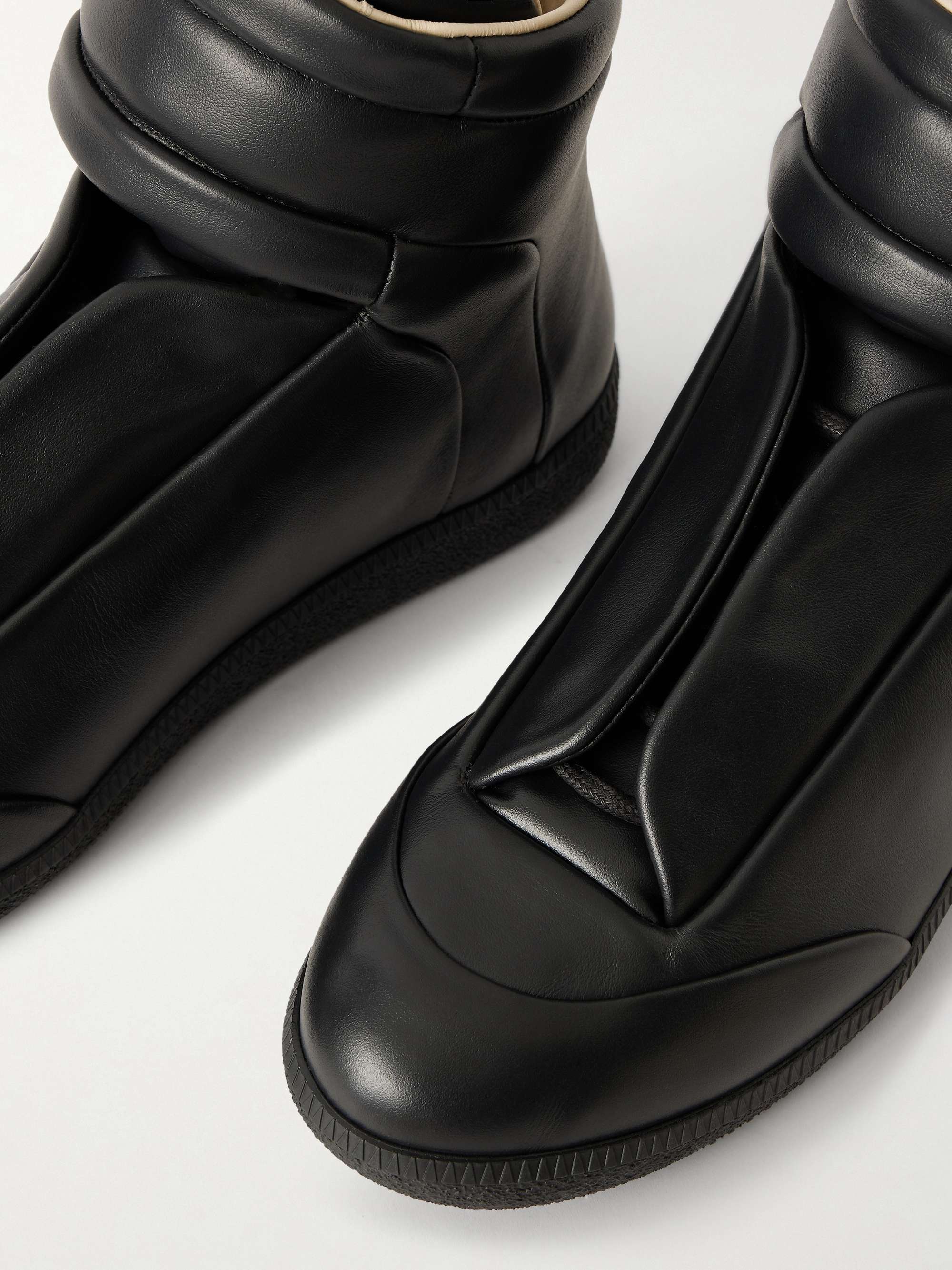 MAISON MARGIELA Future Leather Sneakers for Men | MR PORTER