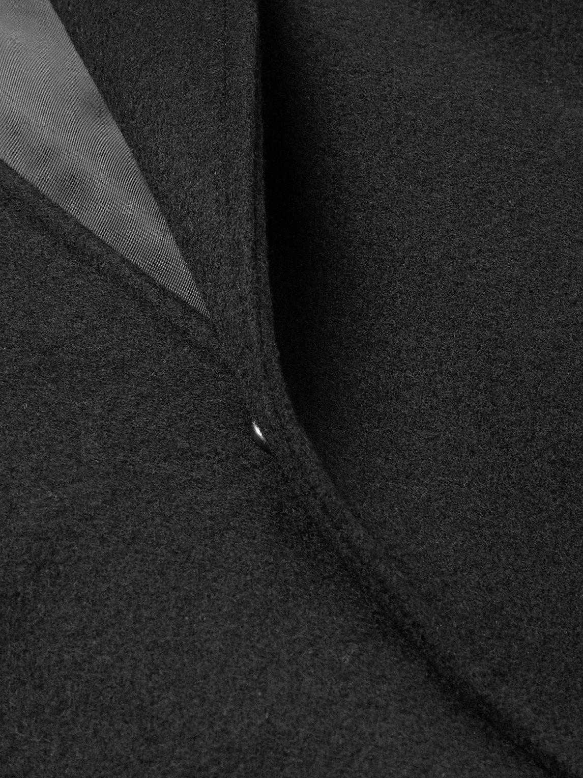 Ssstein Wool And Cashmere-blend Jacket In Black
