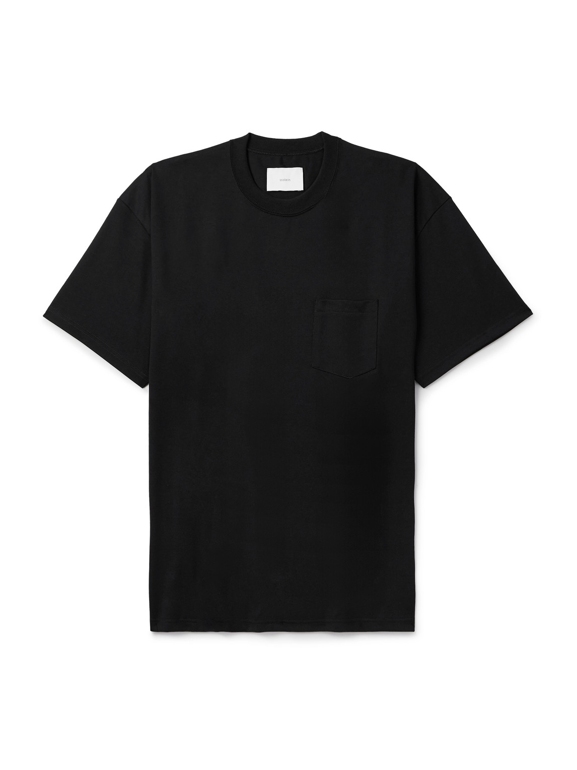 Ssstein Oversized Cotton-jersey T-shirt In Black
